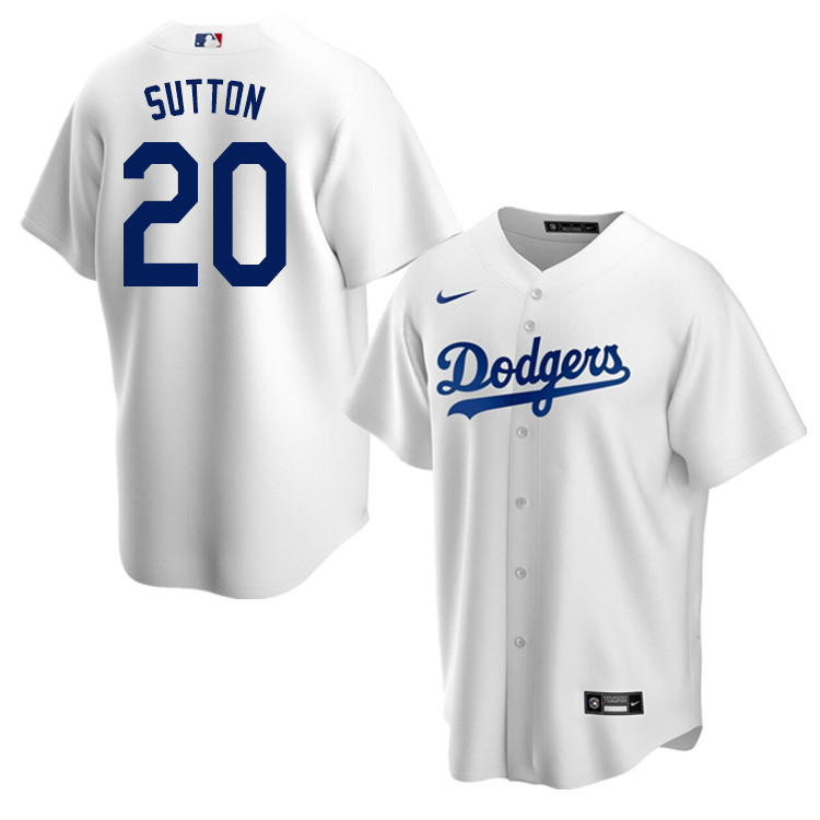 Nike Men #20 Don Sutton Los Angeles Dodgers Baseball Jerseys Sale-White